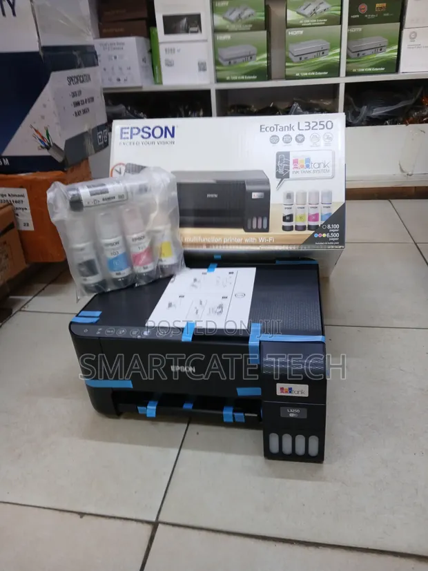 Original Epson L3250 Printer Copier Scanner Wireless - 1