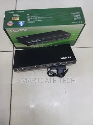 1x8 HDMI Splitter 1080P Full HD – 1 Input 8 Output