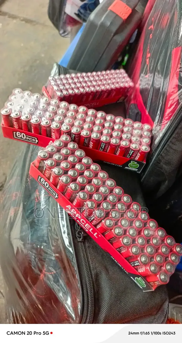 AAA Alkaline Batteries 60pcs - 1