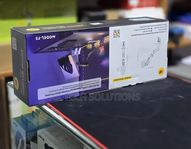 NB Link F8 Ergonomic Gas Spring Monitor Arm - 1