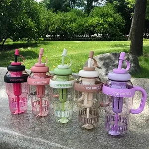 1100ml Ice Straw Bottle