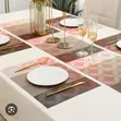 Placemats za PVC Zilizosokotwa - Seti ya 6 - 2