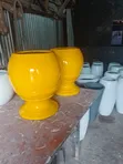 Mabati Mapya ya Fibreglass na Wapanda Maua - 2
