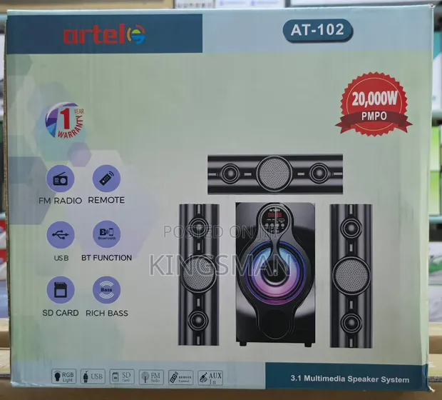 Artel AT-102 3.1 Sound System - 1