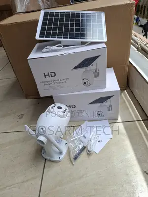 Ubox Single Lens Solar WiFi Camera - Smart Wireless CCTV