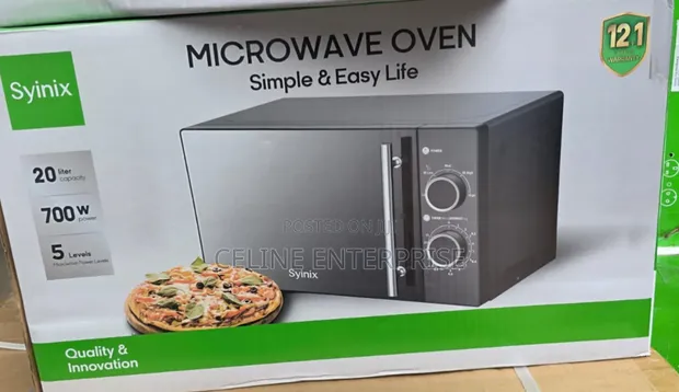 Synix Manual Microwave Oven 20L – 700W - 1