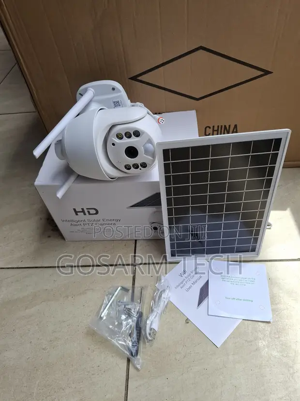 UBox 4G Solar PTZ Outdoor Security Camera - 1