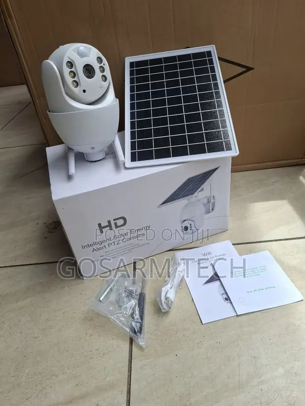 UBOX 4MP 4G Kamera ya Nje ya Solar yenye Sauti ya Njia Mbili - 1