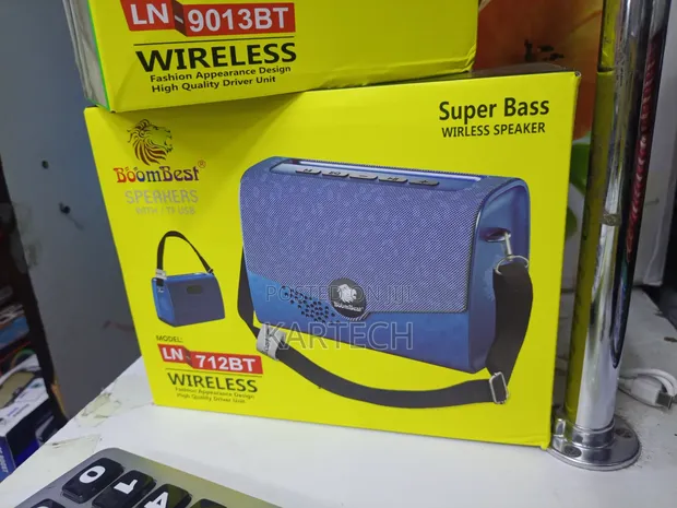 BoomBest LN-712BT Super Bass Speaker Isiyo na Waya na Mkanda - 1