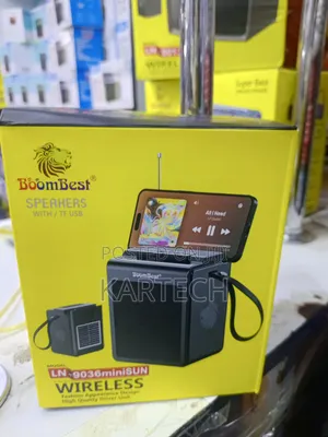 BoomBest LN-9036miniSUN Spika Portable ya Bluetooth na Kuchaji kwa Jua