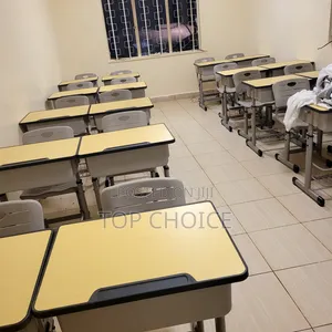 Modern Adjustable School Desks and Chairs