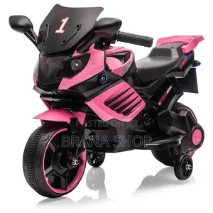 Baiskeli ya Umeme ya Watoto ya Michezo 3188 Pink Racer