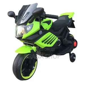 Green 3188 Double Motor Kids Electric Racer