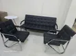 Boss Office Products Benchi Nyeusi la Ofisi / Sofa - 1