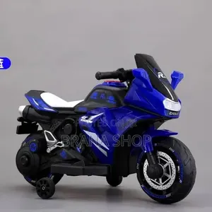 Blue 3188 Double Motor Kids Electric Racer Motorcycle