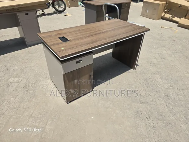 High Quality Executive Desk with Storage - 1