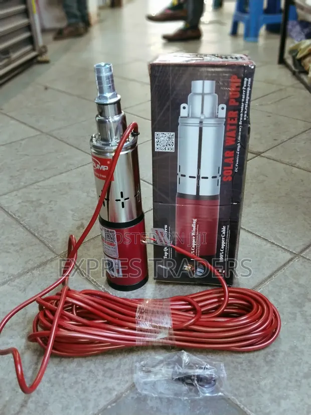 Rutan 250W Solar Submersible Water Pump (24V, 50m) - 1