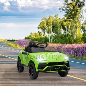Lamborghini Urus Rasmi ya Watoto ya Umeme ya Kijani