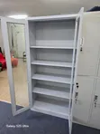 Boss Office Products 2-Door Cabinet with Full Glass - 2