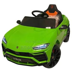 Lamborghini Urus Rasmi ya Watoto ya Umeme ya Kijani