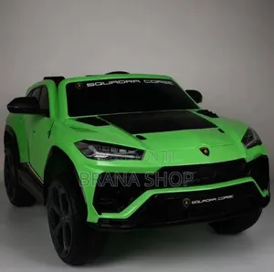 Lamborghini Urus Kijani kwa Watoto - SUV ya Umeme