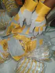 10" Afo Leather Safety Gloves - 4