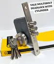 JEZKIMHARDWARE Deadlock 3 Pin Kifuli cha Mlango cha Chuma - 1