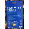 High-Speed HDMI 2.0 Cable - 4K 60Hz 18Gbps Braided - 3