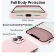 iPhone 11 Silicone Case na Kinga ya Kamera - Pink - 2