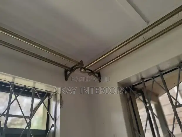 Powder-Coated Curtain Rods - Jua Kali - 1