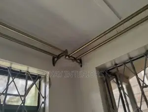 Powder-Coated Curtain Rods - Jua Kali