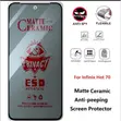 Infinix Hot 70 Privacy Screen Guard Protector - 2