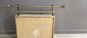 Durable Curtain Rods - Brand New