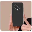 Oppo Reno 12F Silicone Case - Sleek Black with Camera Protection - 2