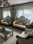 Spacious 9-Seater Leather Sofa Set - 4