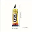 T7000 Craft Glue (50ml) - Nyeusi - 1