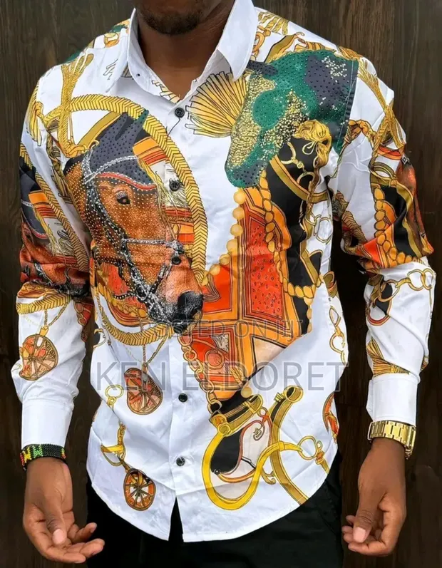 Abc Shati za Silk za Wanaume za Formal - Mpya XL - 1