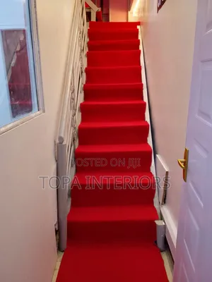 Wall-to-Wall Carpet Installation - Red