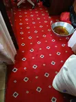 Dotted Executive Red Wall-to-Wall Carpets - 1