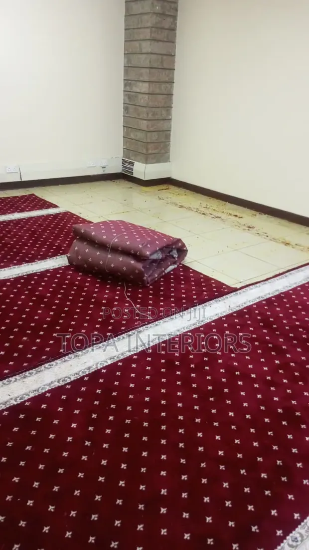 Professional Mosque Carpet Installation - Wall to Wall Flooring - 1