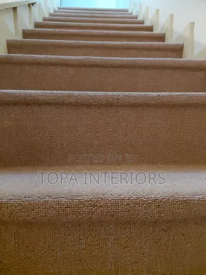 Beige Wall-to-Wall Carpeting Installation