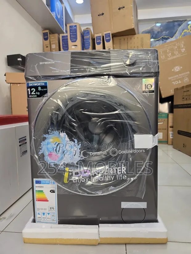 Skyworth F12446GDY 12/8kg Front Load Washer Dryer - 1