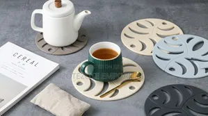 Chic Nordic Silicone Coasters (Set of 4)
