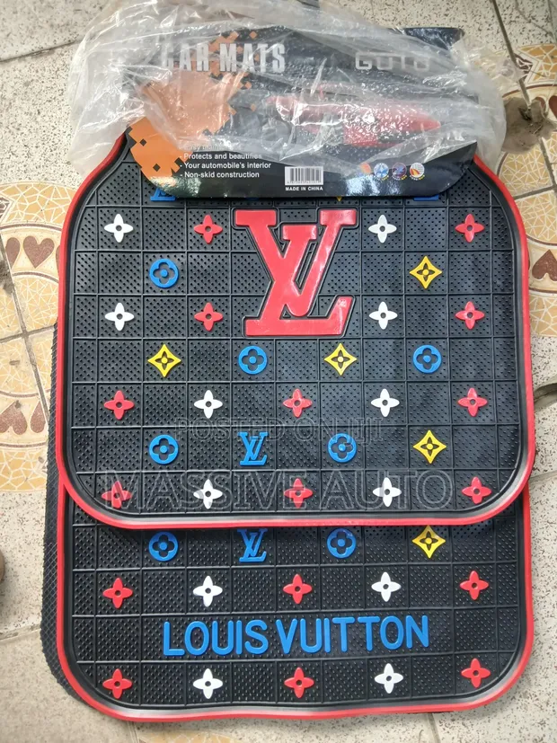 Louis Vuitton 5-Piece Car Floor Mats - 1