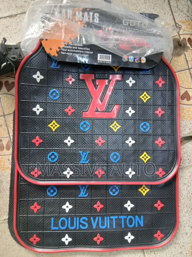 3D Louis Vuitton Car Floor Mats - 1