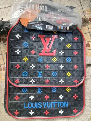 3D Louis Vuitton Car Floor Mats