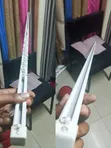 Modern White Aluminium Curtain Track Rails na Accessories - 1