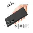 Tecno Camon 40 4G/5G Kipochi cha Nyuma cha Silicone - Nyeusi Matte - 2