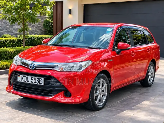 Toyota Corolla Fielder 1.5 Hybrid FWD 2016 Red - 1
