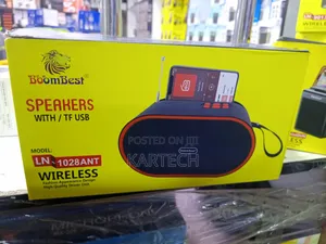 BoomBest LN-1028ANT Wireless Portable Speaker with FM Radio